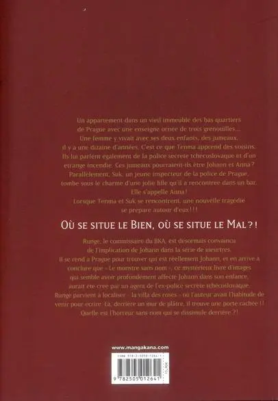 Verso de l'album Monster Volume 6
