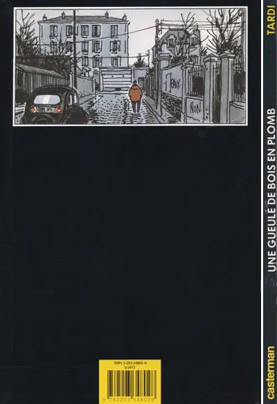 Verso de l'album Nestor Burma Tome 3 Une gueule de bois en plomb
