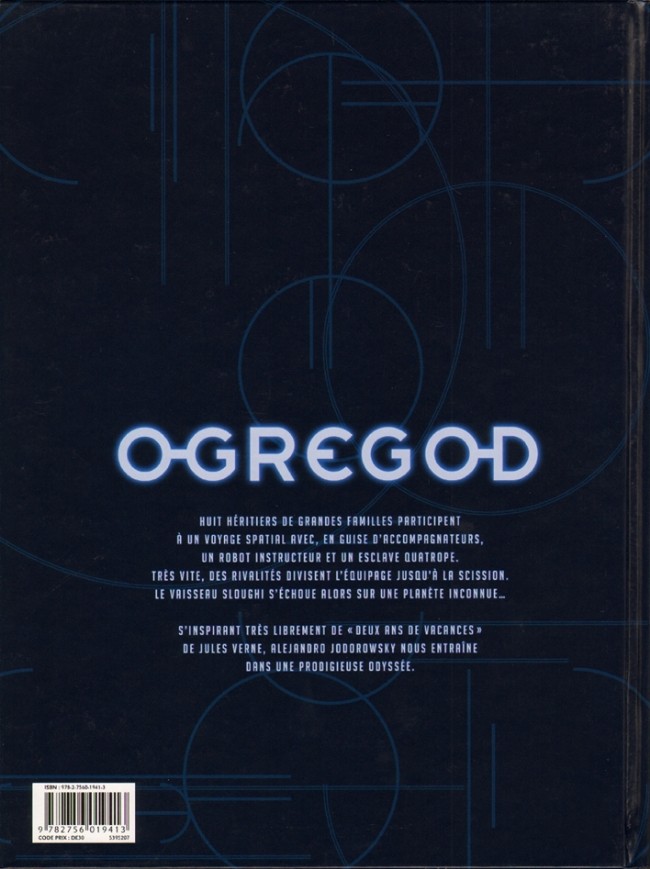 Verso de l'album Ogregod Tome 1 Les Naufragés