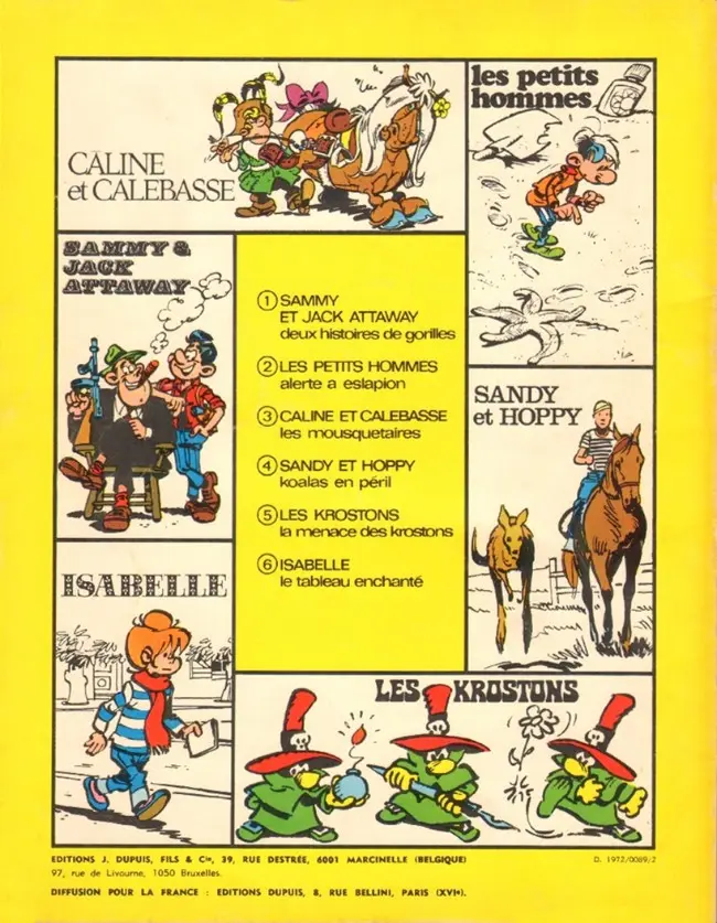 Verso de l'album Les Petits hommes Tome 19 Alerte à Eslapion