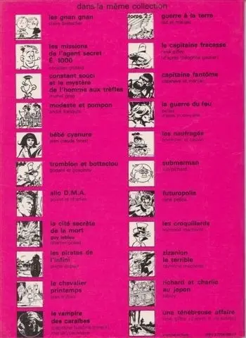 Verso de l'album Poncho Libertas Tome 2