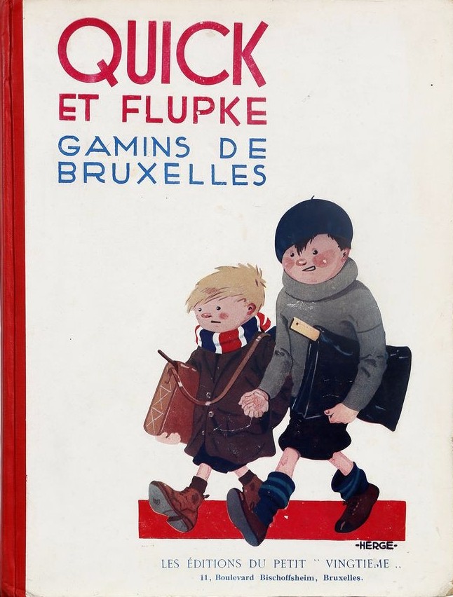 Couverture de l'album Quick et Flupke - Gamins de Bruxelles 1e série