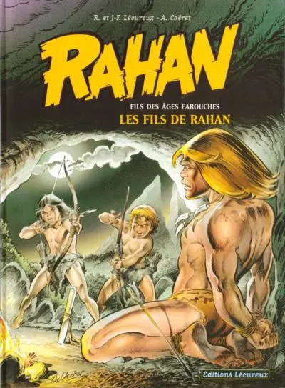 Couverture de l'album Rahan Tome 3 Les fils de Rahan