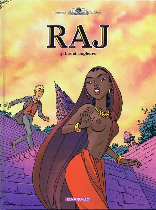 Couverture de l'album RAJ Tome 4 Les étrangleurs