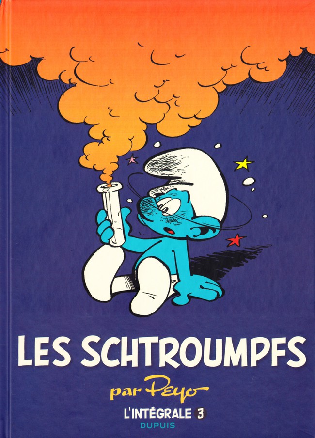 Couverture de l'album Les Schtroumpfs L'Intégrale 3 1970 - 1974