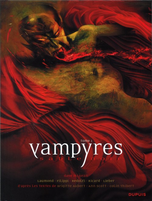 Couverture de l'album Vampyres - Sable noir Tome 1