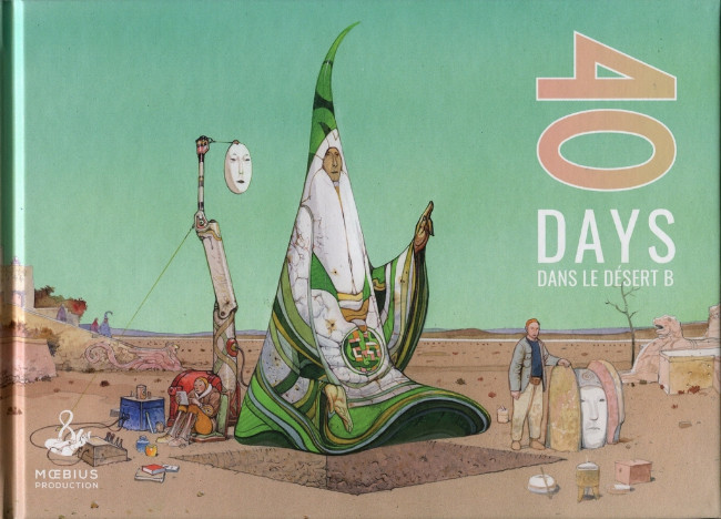 Couverture de l'album 40 days dans le désert B