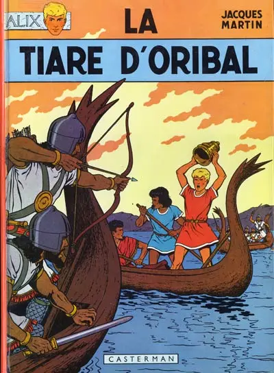 Couverture de l'album Alix Tome 4 La tiare d'Oribal