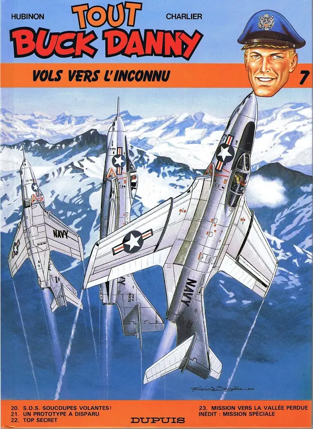Couverture de l'album Tout Buck Danny Tome 7 Vols vers l'inconnu
