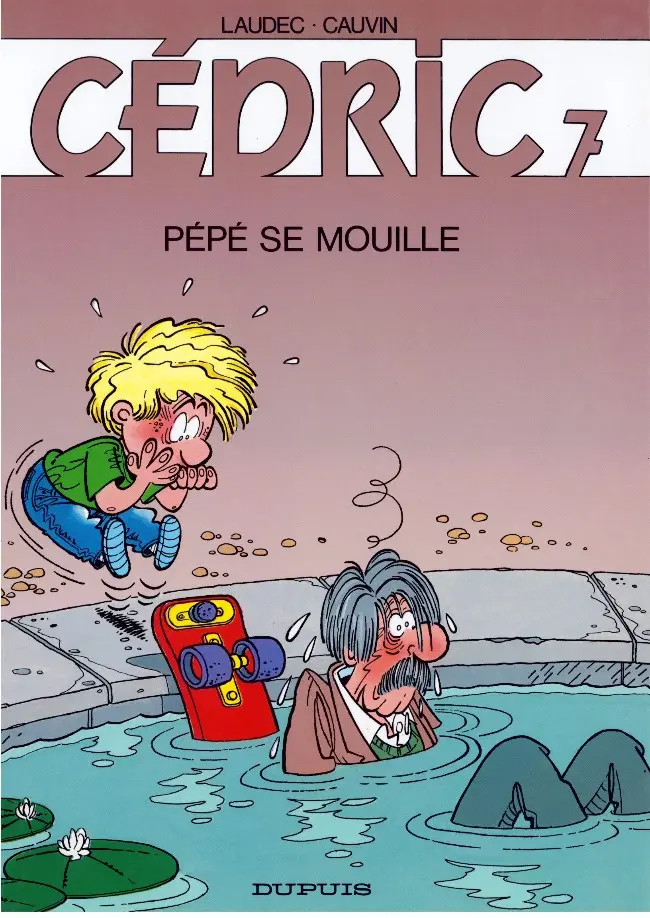 Couverture de l'album Cédric Tome 7 Pépé se mouille
