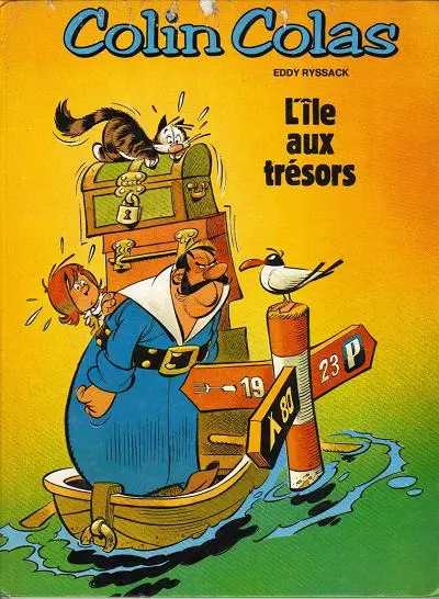 Couverture de l'album Colin Colas Tome 3 L'île aux trésors