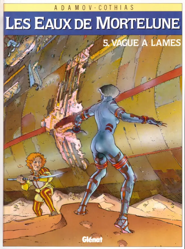 Couverture de l'album Les eaux de Mortelune Tome 5 Vague à lames