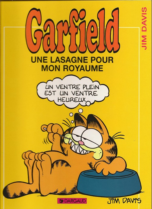 Couverture de l'album Garfield Tome 6 Une lasagne pour mon royaume