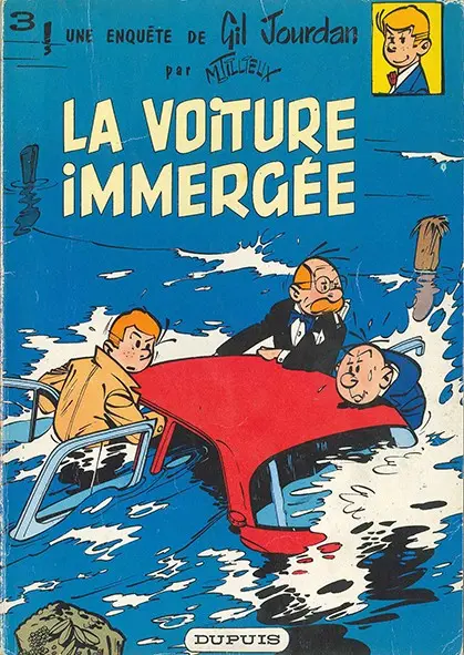 Couverture de l'album Gil Jourdan Tome 3 La voiture immergée