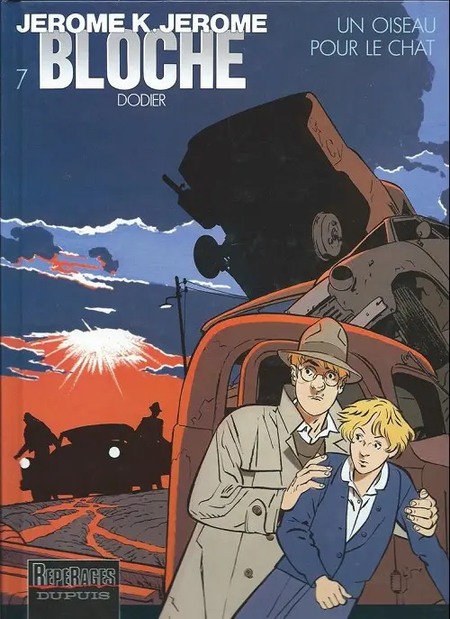 Couverture de l'album Jérôme K. Jérôme Bloche Tome 7 Un oiseau pour le chat