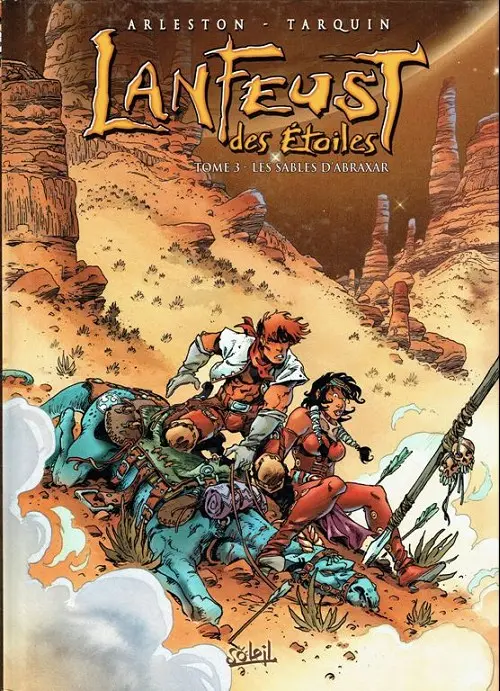 Couverture de l'album Lanfeust des Étoiles Tome 3 Les sables d'Abraxar