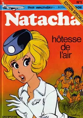 Couverture de l'album Natacha Tome 1 Hôtesse de l'air