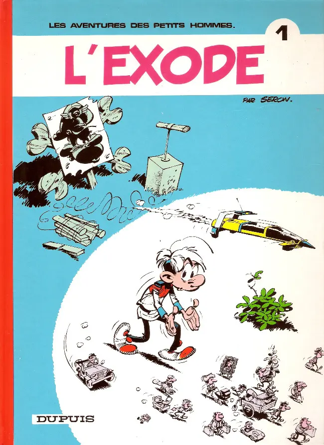 Couverture de l'album Les Petits hommes Tome 1 L'exode