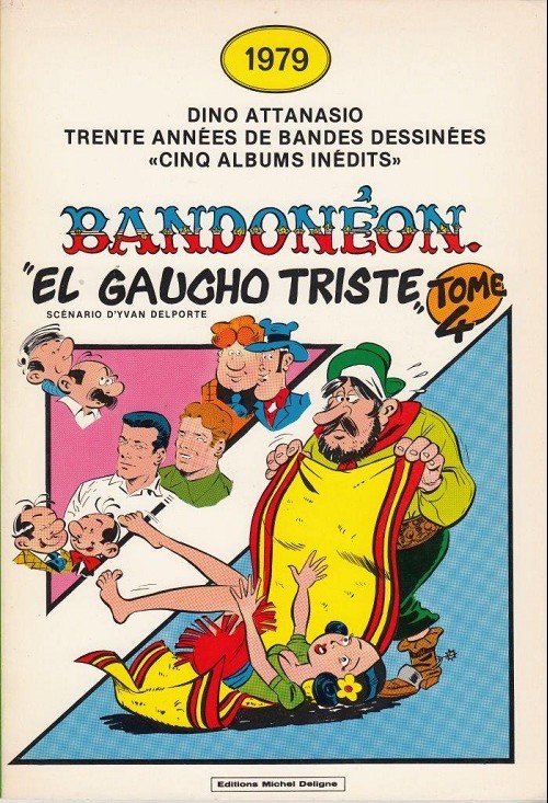 Couverture de l'album Bandonéon Tome 1 El gaucho triste