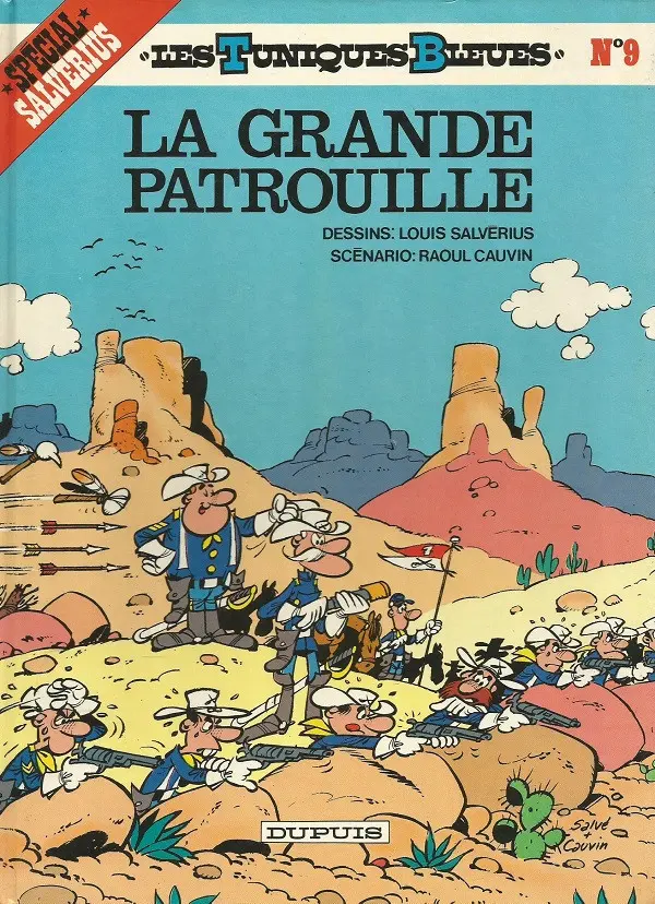 Couverture de l'album Les Tuniques Bleues Tome 9 La grande patrouille