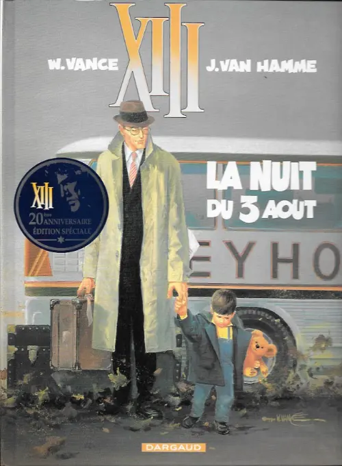 Couverture de l'album XIII Tome 7 La nuit du 3 août