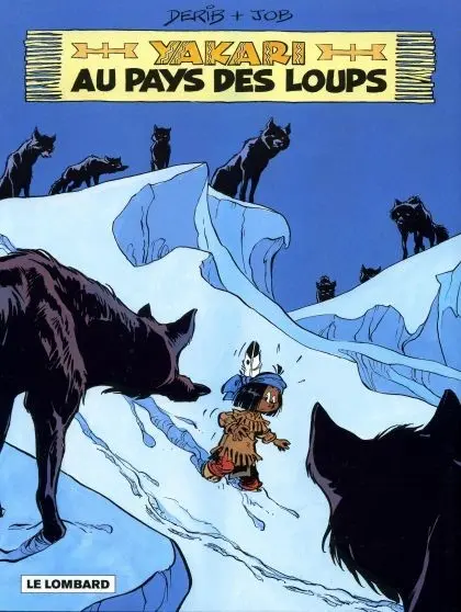 Couverture de l'album Yakari Tome 8 Au pays des loups