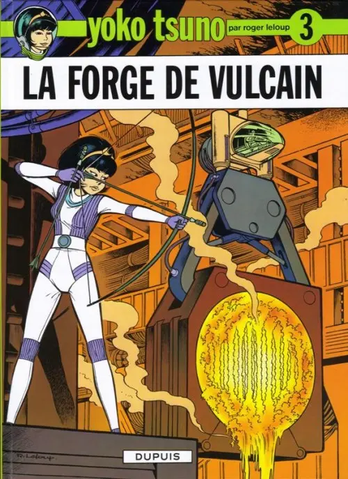 Couverture de l'album Yoko Tsuno Tome 3 La forge de Vulcain
