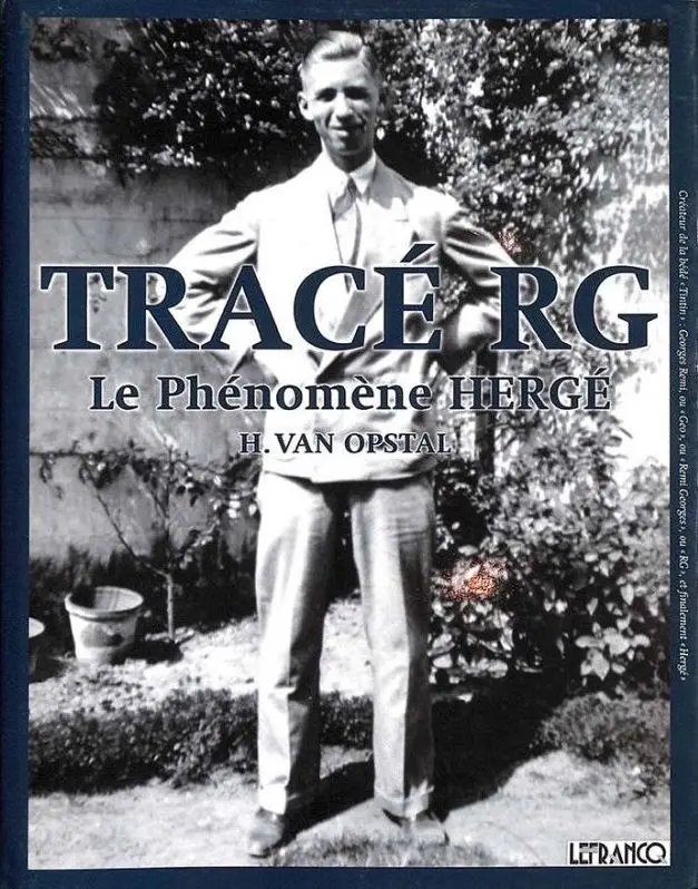 Couverture de l'album Tracé RG Le phénomène Hergé