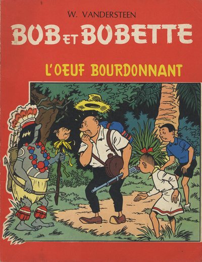 Couverture de l'album Bob et Bobette Tome 43 L'œuf bourdonnant