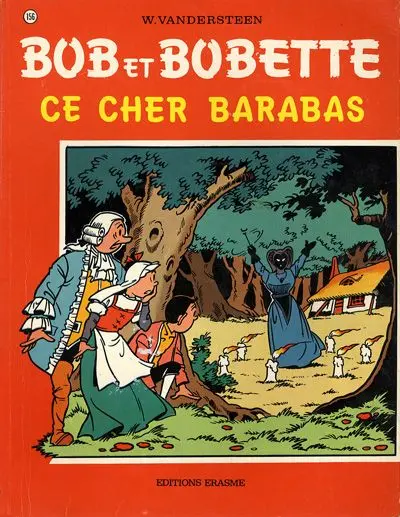 Couverture de l'album Bob et Bobette Tome 156 Ce cher Barabas