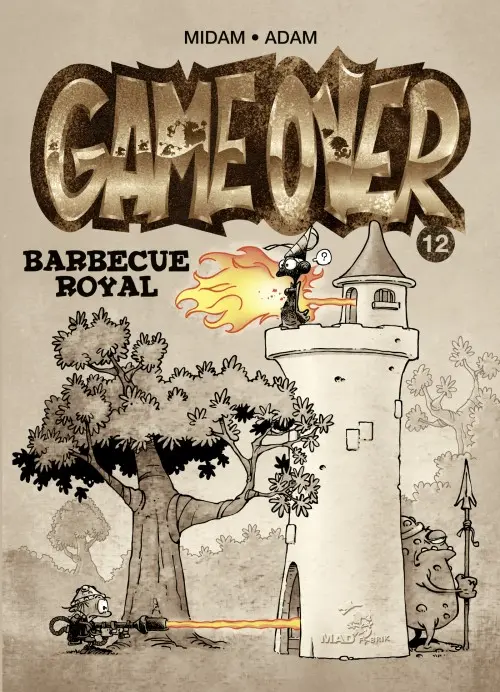 Couverture de l'album Game over Tome 12 Barbecue royal