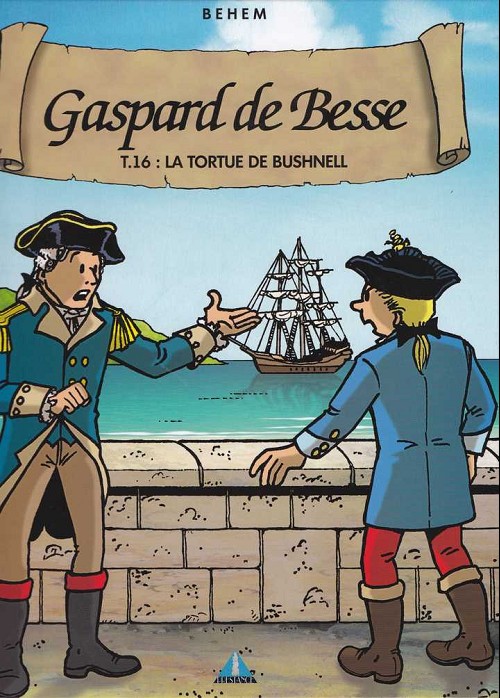 Couverture de l'album Gaspard de Besse Tome 16 La tortue de Bushnell