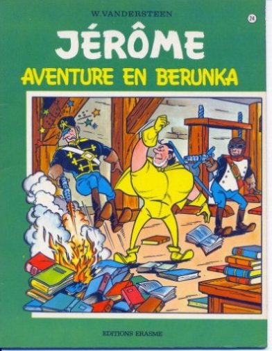 Couverture de l'album Jérôme Tome 24 Aventure en Berunka
