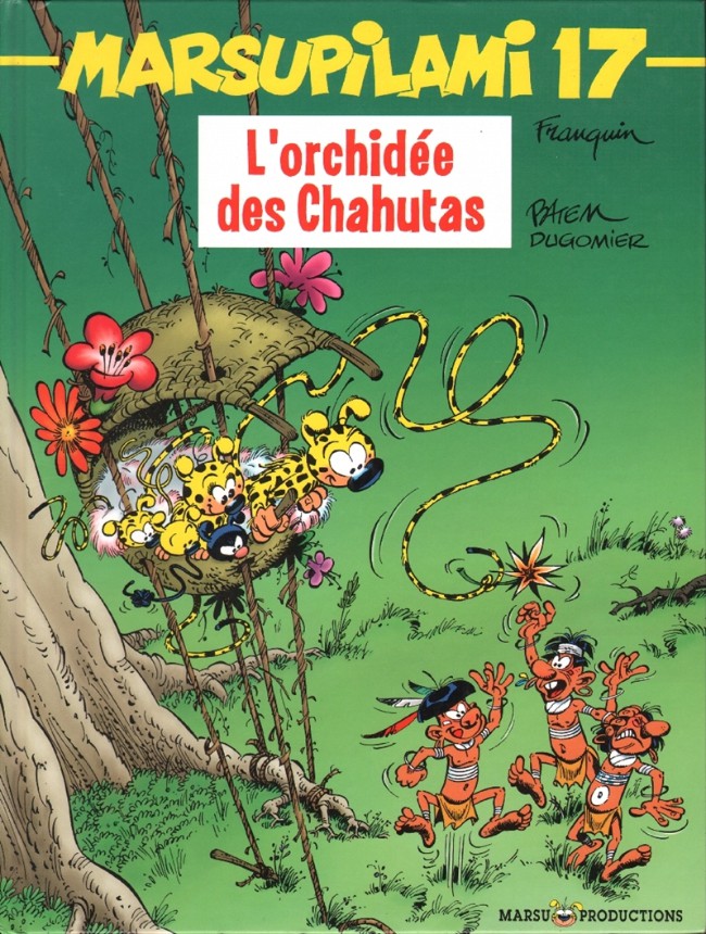 Couverture de l'album Marsupilami Tome 17 L'orchidée des Chahutas