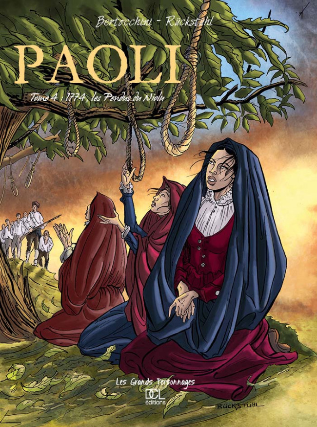 Couverture de l'album Paoli Tome 4 Les Pendus du Niolu