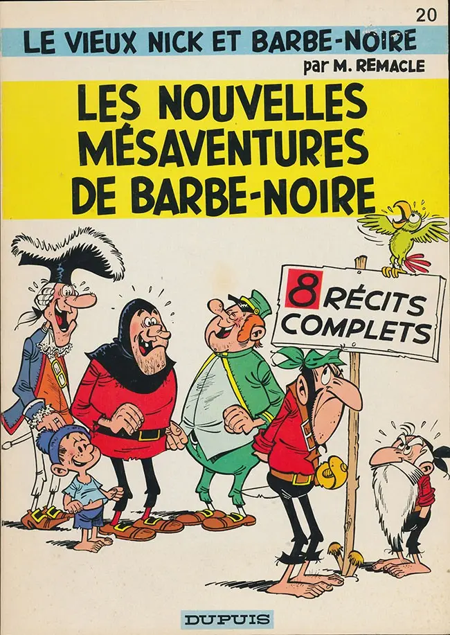 Couverture de l'album Le Vieux Nick et Barbe-Noire Tome 20 Les nouvelles mésaventures de Barbe-Noire