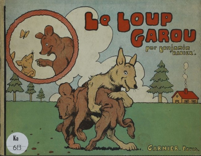 Le LoupGarou Édition de 1936 Garnier frères BDbase