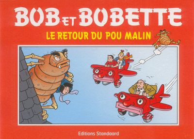Couverture de l'album Bob et Bobette (Publicitaire) Le retour du pou malin