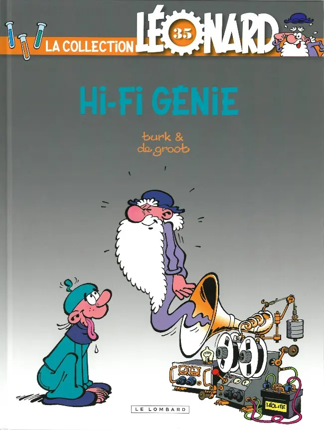 Couverture de l'album La Collection Léonard Tome 35 Hi-Fi Génie