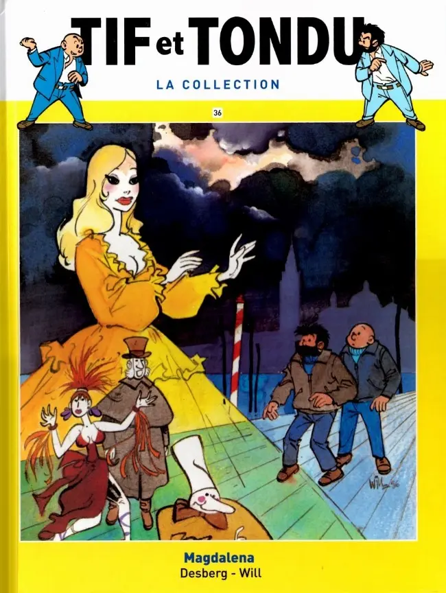 Couverture de l'album Tif et Tondu La collection Tome 36 Magdalena