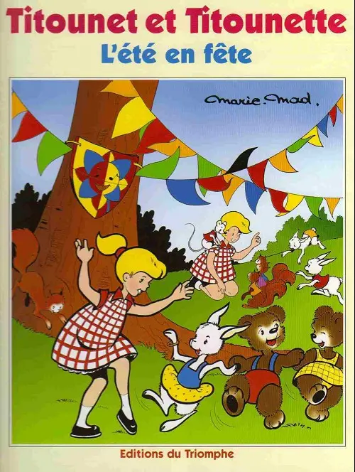 Couverture de l'album Titounet et Titounette Triomphe Tome 16 L'été en fête