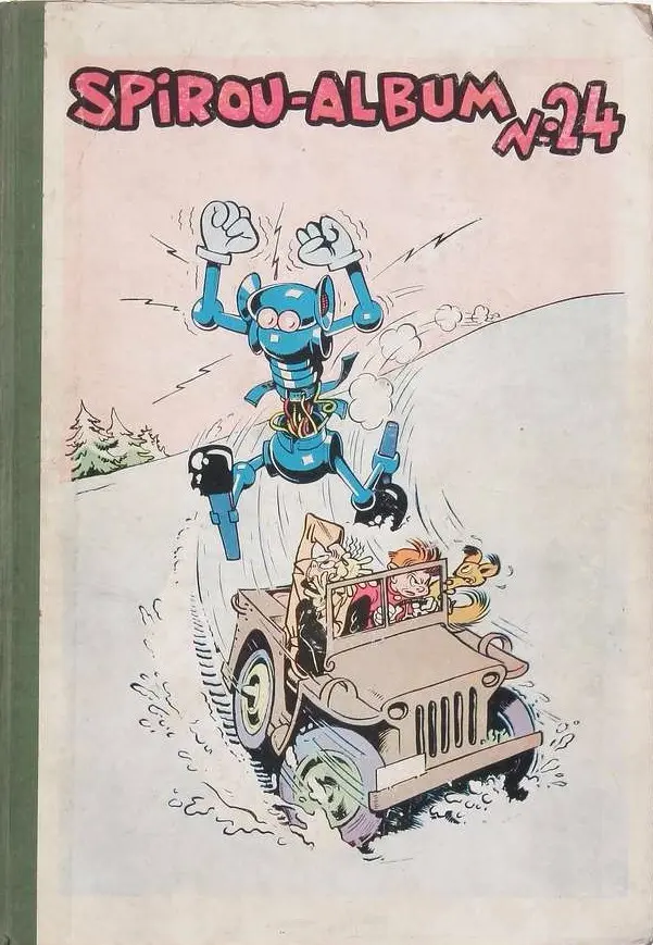Couverture de l'album Le journal de Spirou Album N° 24