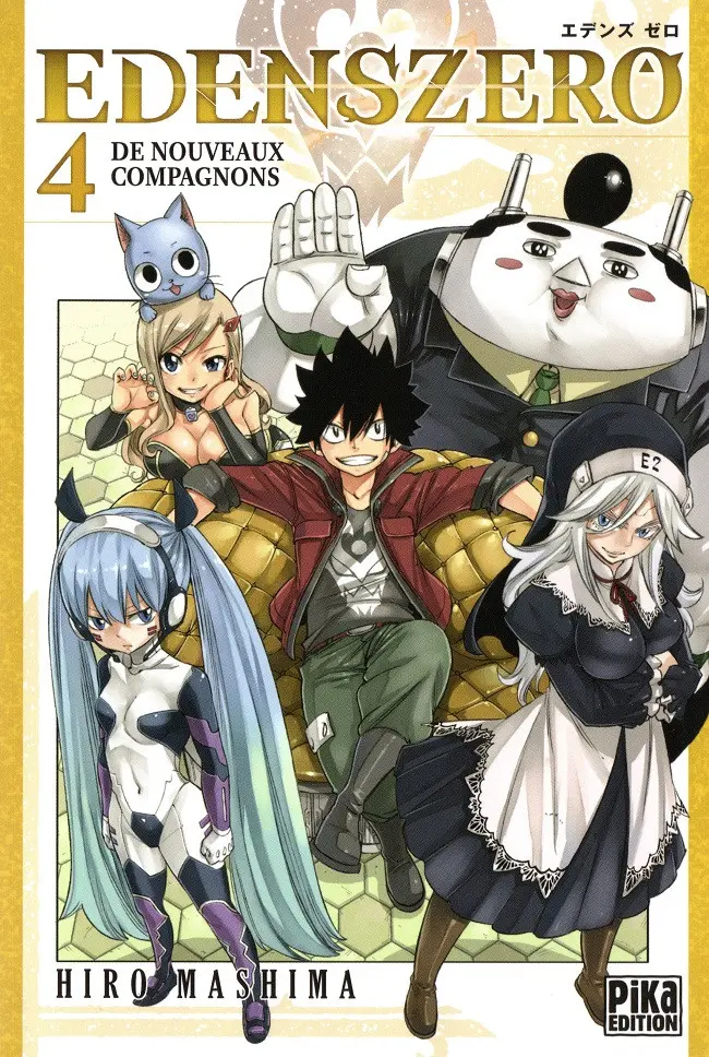 Couverture de l'album Edens zero 4 De nouveaux compagnons