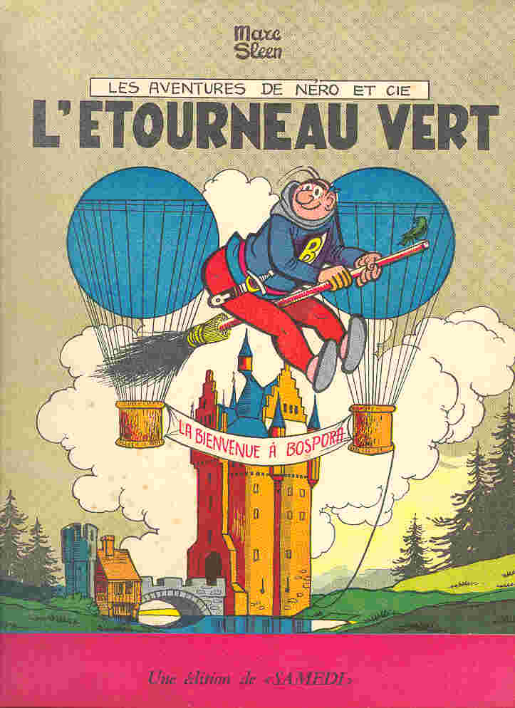 Couverture de l'album Les Aventures de Néron et Co Éditions Samedi Tome 29 L'étourneau vert