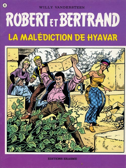 Couverture de l'album Robert et Bertrand Tome 45 La malédiction de Hyavar