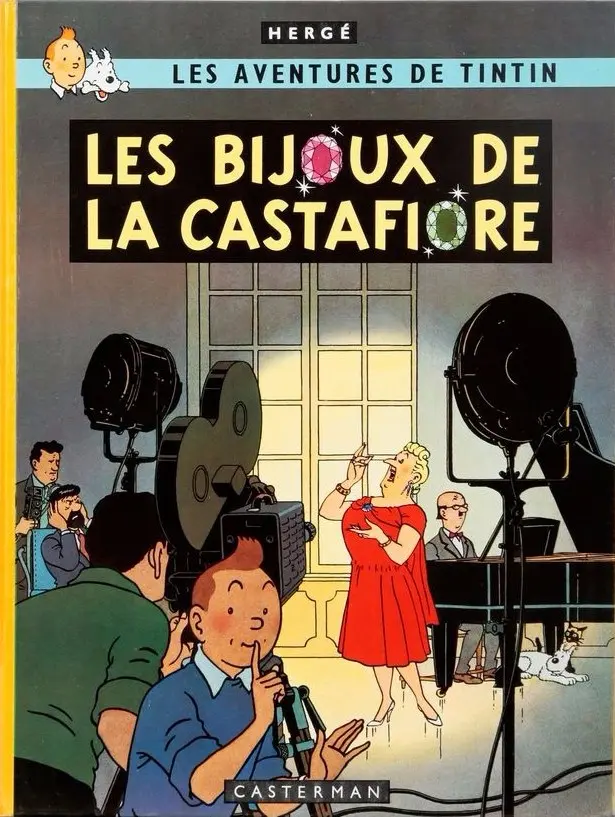 Couverture de l'album Tintin Tome 21 Les bijoux de la Castafiore