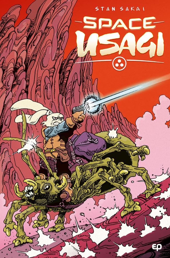 Couverture de l'album Usagi Yojimbo Space Usagi