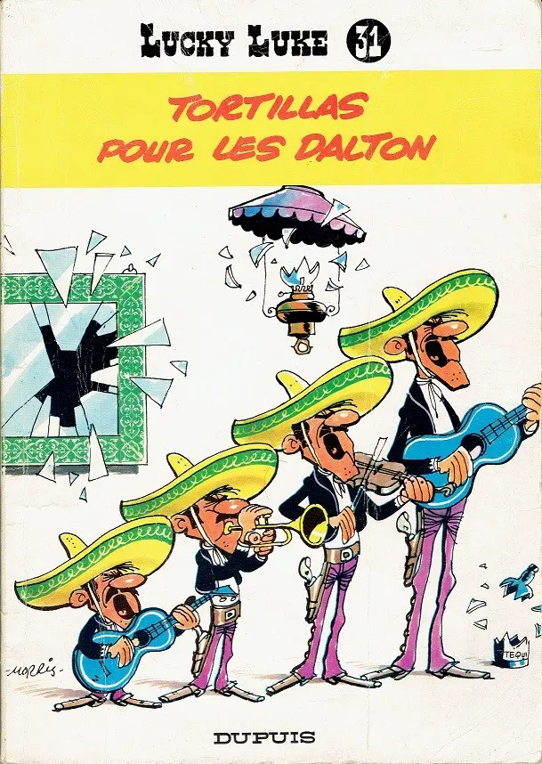 Couverture de l'album Lucky Luke Tome 31 Tortillas pour les Dalton