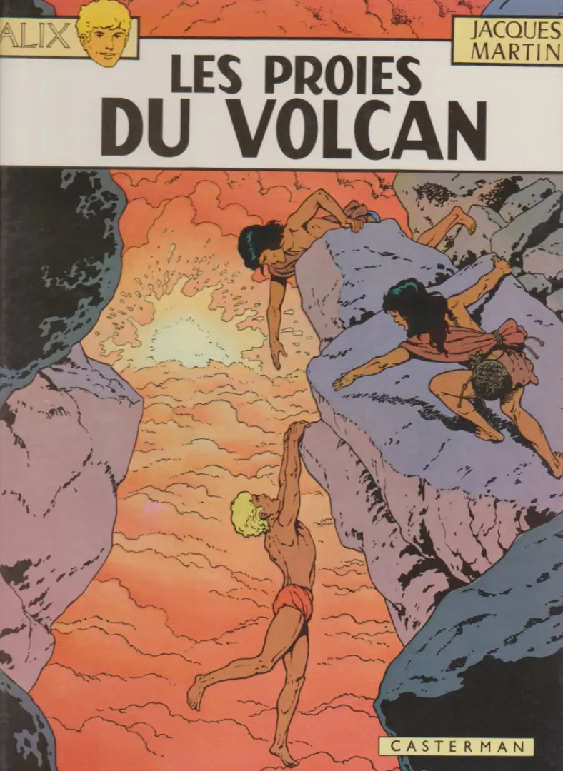Couverture de l'album Alix Tome 14 Les proies du volcan