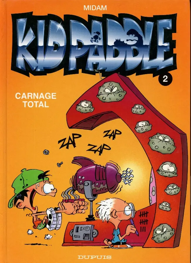 Couverture de l'album Kid Paddle Tome 2 Carnage total
